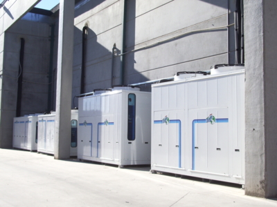 Weatherproof refrigerating units