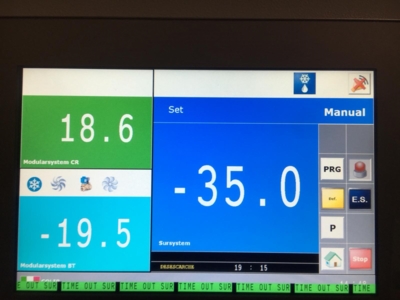 PRO-10 touch screen 10'' per la gestione di 3 impianti: CR - SUR - BT